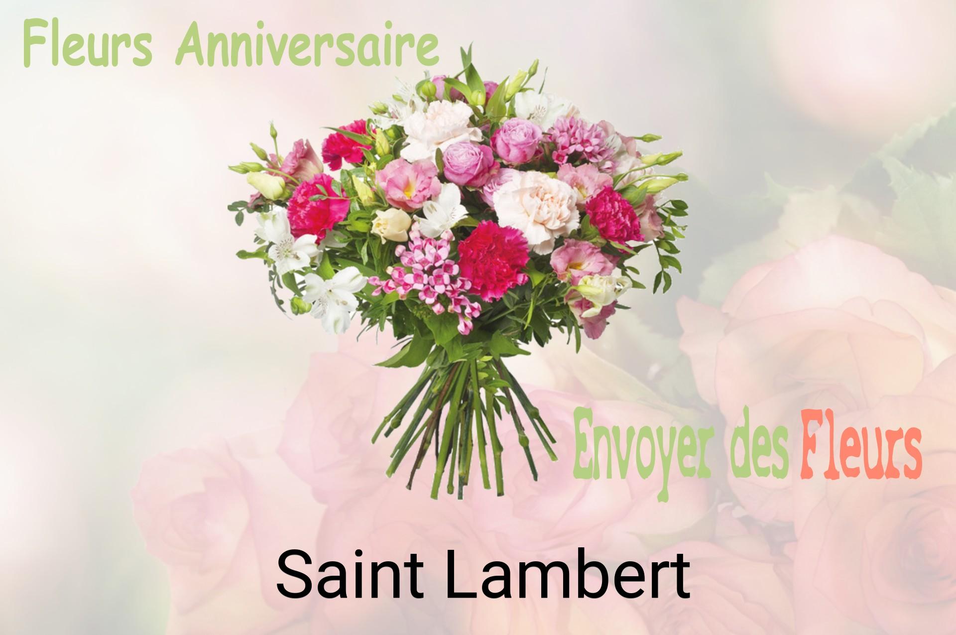 Bouquet de fleurs d’anniversaire livré à Saint-Lambert